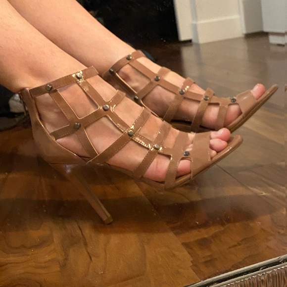 BCBGeneration | Nude Gladiator Heels - Picture 2 of 4